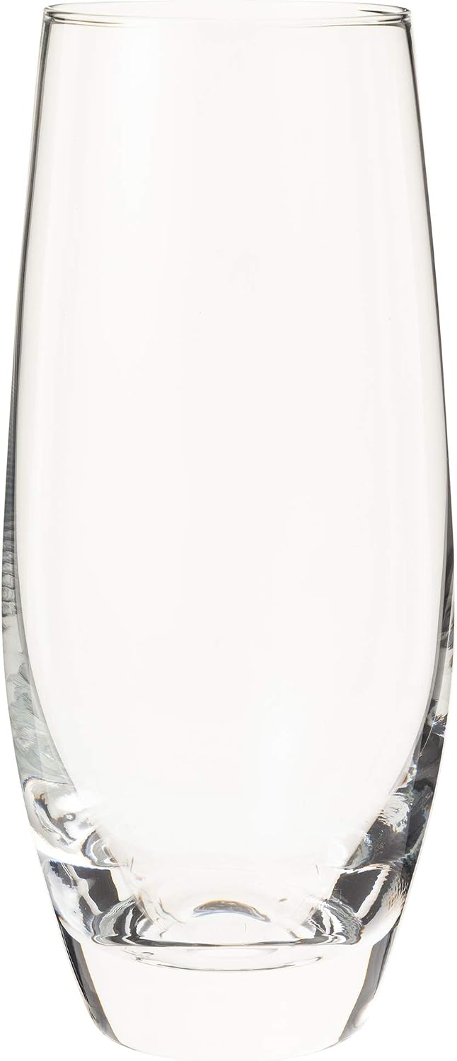 東洋佐々木ガラス Toyo Sasaki Glass Tumbler, Water Variation, Long, 15.5 fl oz (445 ml), Set of 48, Case Sold in Japan, Good Design Award, Cold Cut T-24101hs-1ct