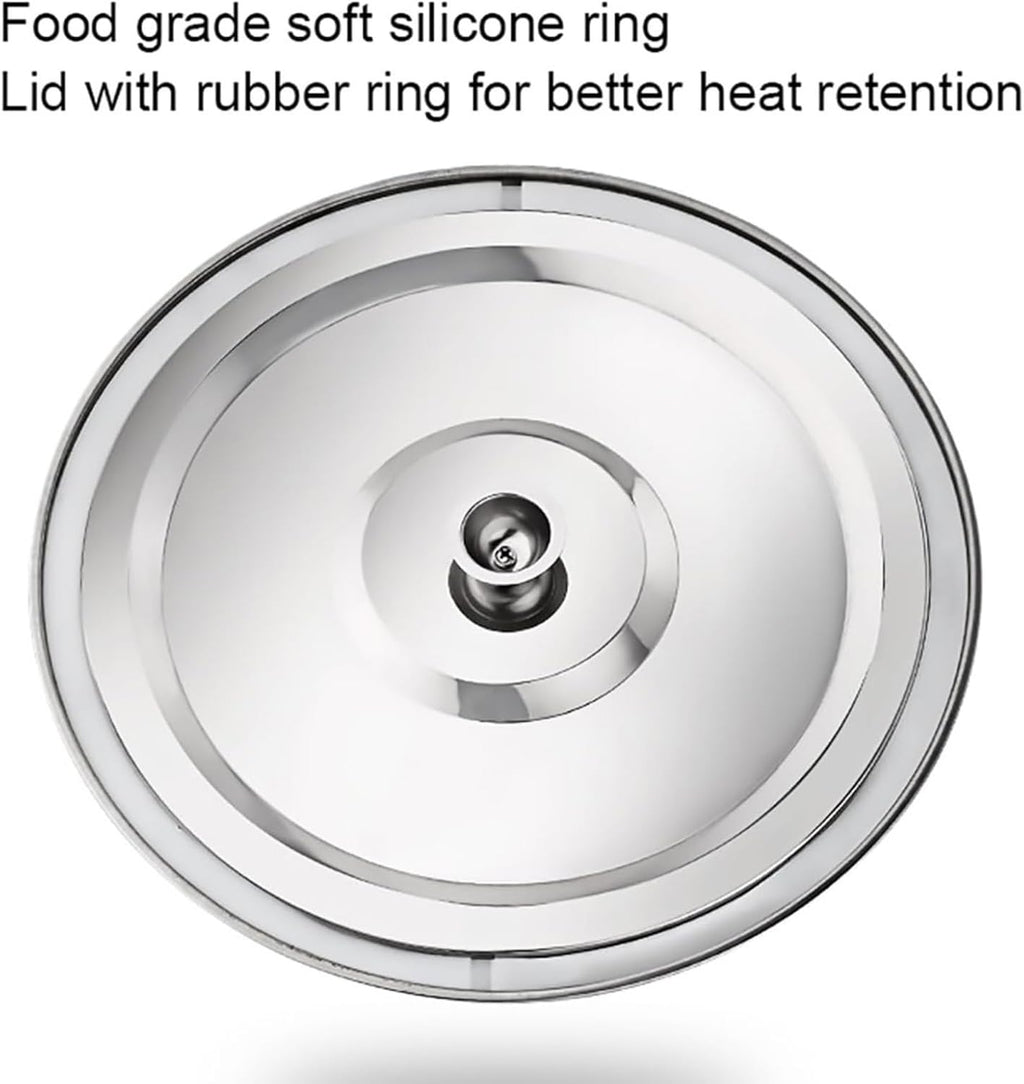 Large Capacity Catering Urn, Stainless Steel Hot Water Boiler Dispenser, 30-110°C Control for Cafe, Office, Home