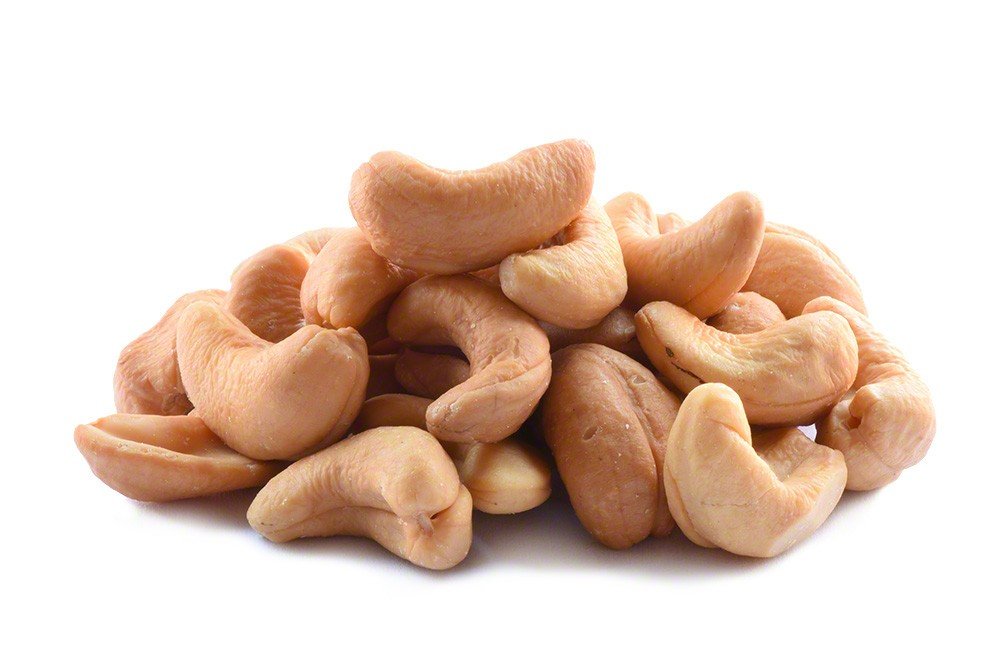 Bulk Cashews Roasted Unsalted 320 15lb (Case) — Wholesale Roasted Cashews, Whole Unsalted Cashews