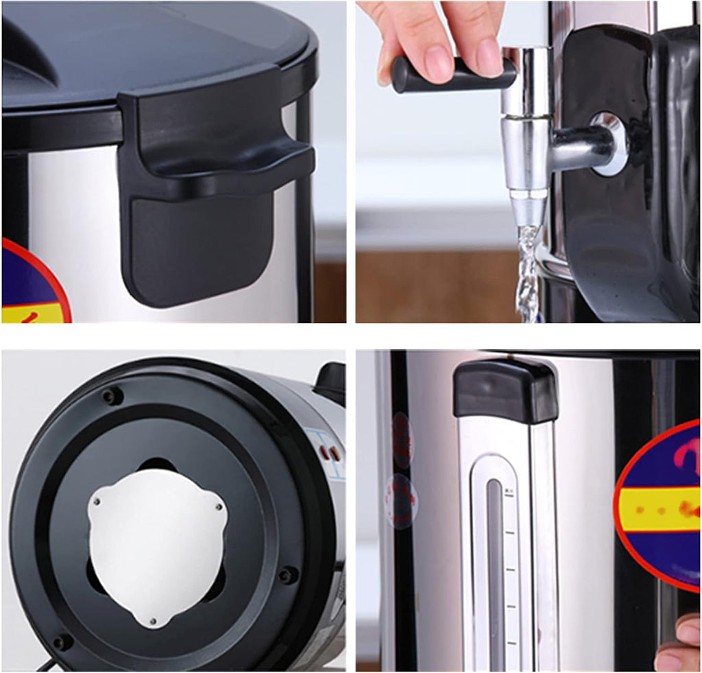 Commercial Hot Water Urn - Instant Water Heater with Temperature Control 30-110°C, Extra Large Capacity for Events, Parties, Weddings, Catering Essentials