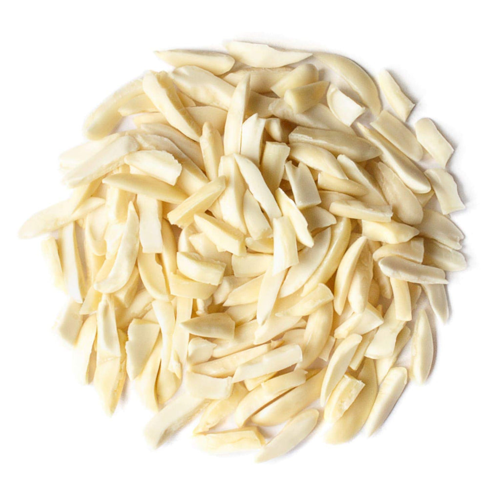 Food to Live - Blanched Slivered Almonds, 25 Pounds Chopped Raw Blanched Almonds, Unsalted, Vegan, Keto, Kosher, Bulk. High in Protein, Vitamin E, Riboflavin. Great for Cooking, Baking, Salads