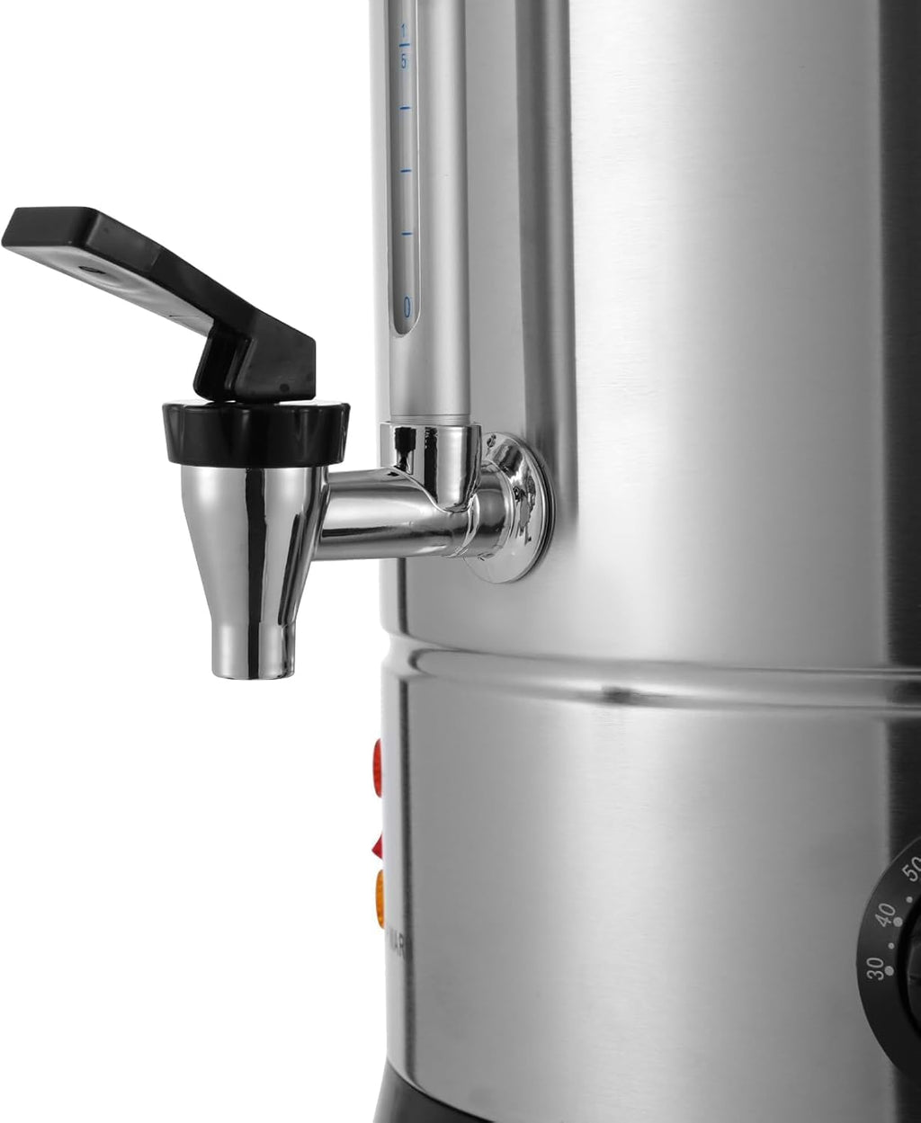 Electric Hot Water Dispenser, Stainless Steel Commercial Water Boiler and Warmer, Coffee Tea Urn, Adjustable Tabletop Tea Coffee Urn for Party Buffet Catering