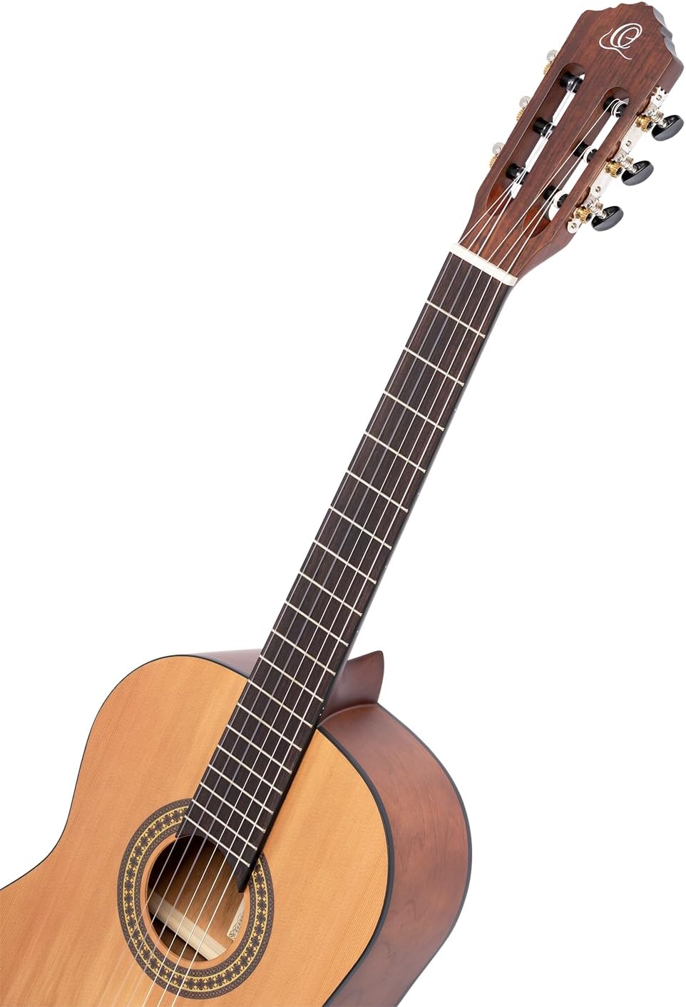Ortega Left-Handed Student Series Full Size 6-String Nylon Classical Guitar, Matte Cedar Top (RSTC5M-L)