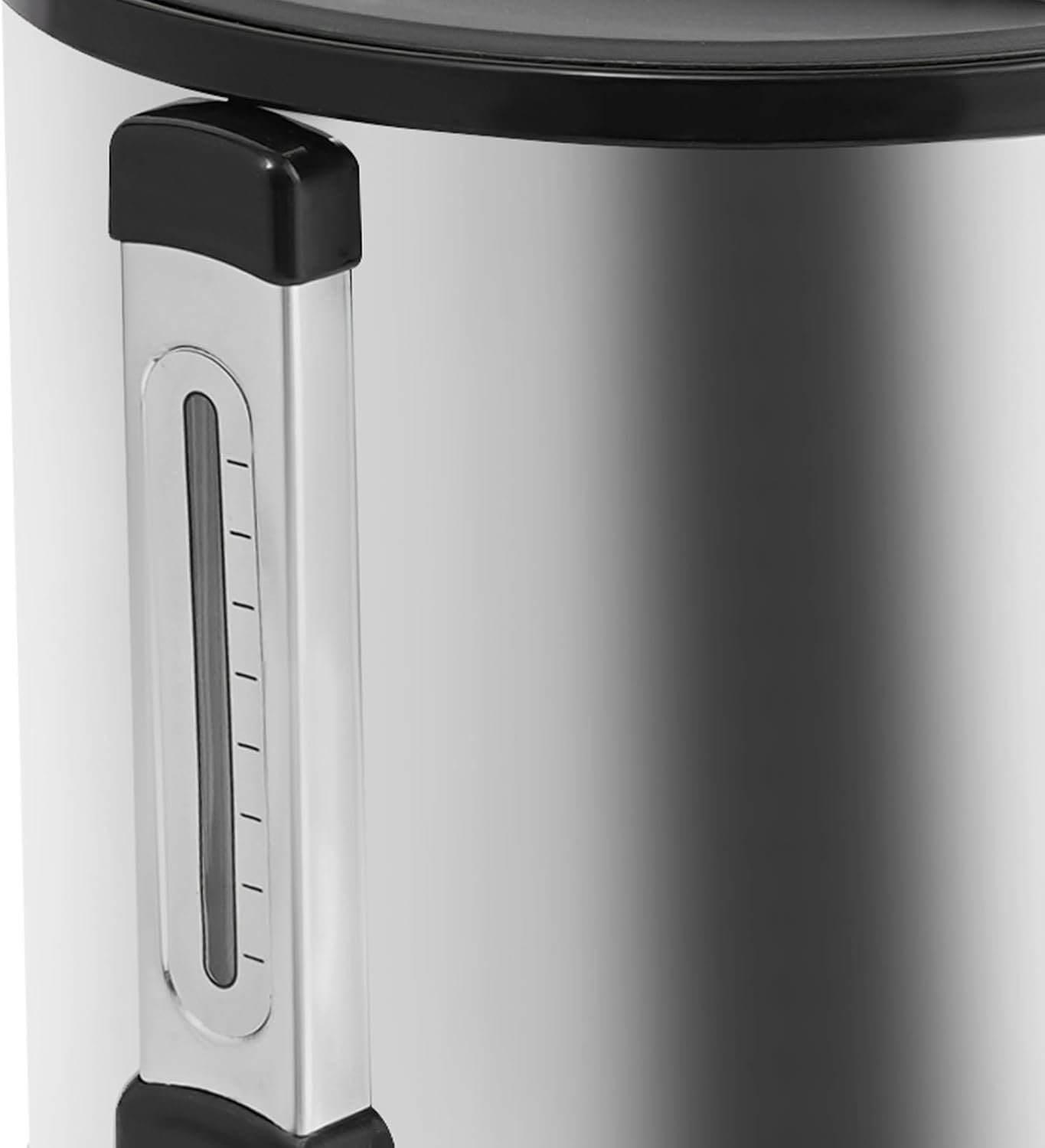 110V 2800W Electric Hot Water Dispenser, Electric Heat Preservation Bucket, Commercial Coffee Maker, Quick Brewing Coffee Urn with Adjustable Temperature, Hot Water Urn for Catering & Events (Black)
