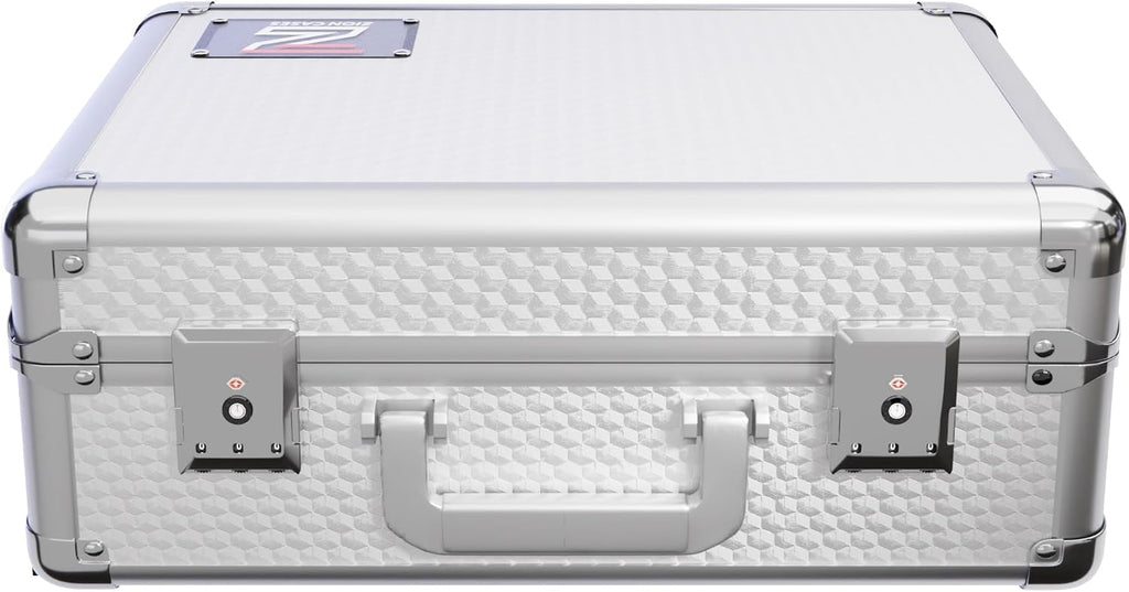 Zion Cases Slab Case XL Graded Card Case; The Original Slab Case for Graded Cards; Fits PSA, BGS, HGA, and CSG Graded Trading Card Slabs; Ideal Travel Storage Solution; (Cubed Silver)