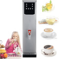 Commercial Instant Hot Water Heater - 20L Stainless Steel Boiler, 2500W Fast Heating, Auto-Fill & Drip-Free Tap for Offices, Restaurants, Cafes