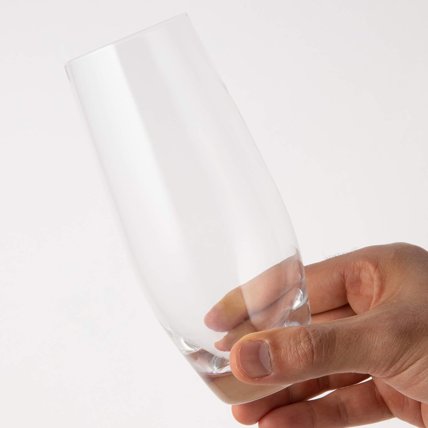 東洋佐々木ガラス Toyo Sasaki Glass Tumbler, Water Variation, Long, 15.5 fl oz (445 ml), Set of 48, Case Sold in Japan, Good Design Award, Cold Cut T-24101hs-1ct