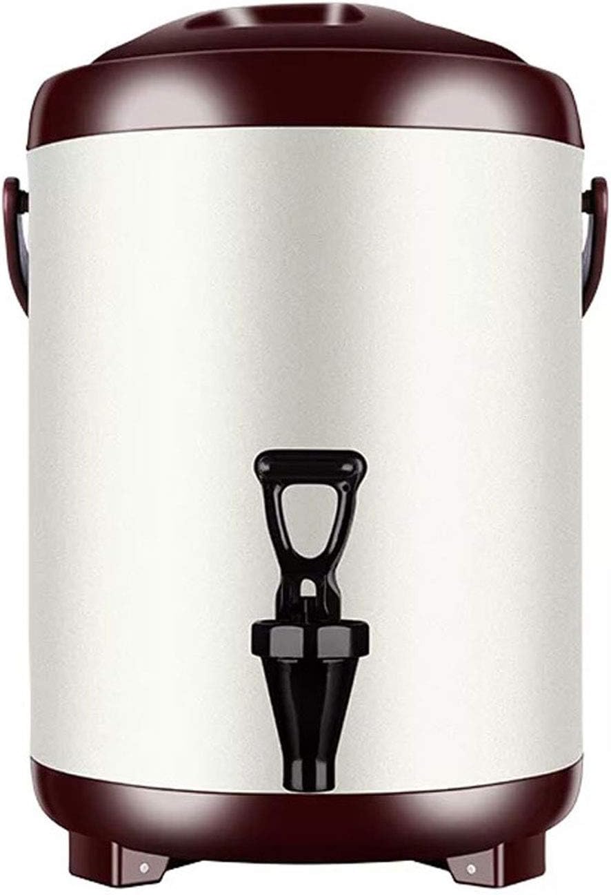 Drink Dispenser Hot Beverage Dispenser Commercial Hot Water Dispenser for Tea/Coffee, Insulated Barrel Coffee Urn Milk Tea Bucket for Hot/Cold Water Or Beverage for Parties