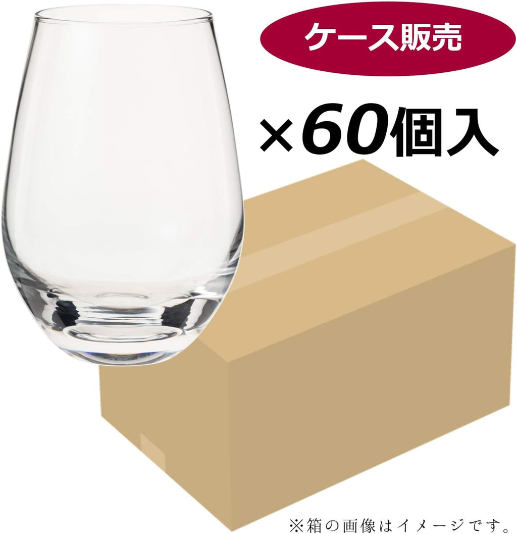 Toyo Sasaki Glass Tumbler, Water Variation, 9, 9.8 fl oz (275 ml), Set of 60, Sold by Case, Made in Japan, Good Design Award, Cold Cut T-24106hs-1ct