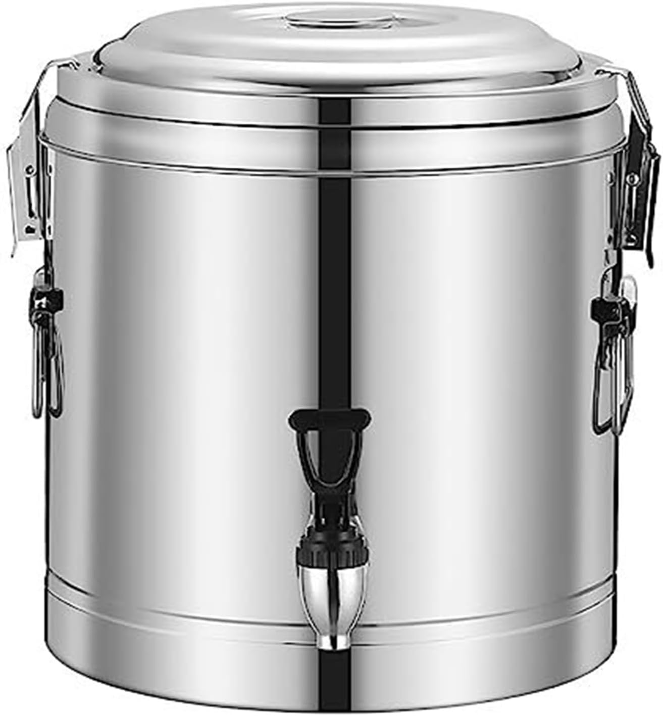Insulated Hot Water Dispenser with Faucet - Stainless Steel Beverage Server, Commercial & Home Use for Coffee, Tea, Parties, Events, Camping - 10L to 80L Capacity Options