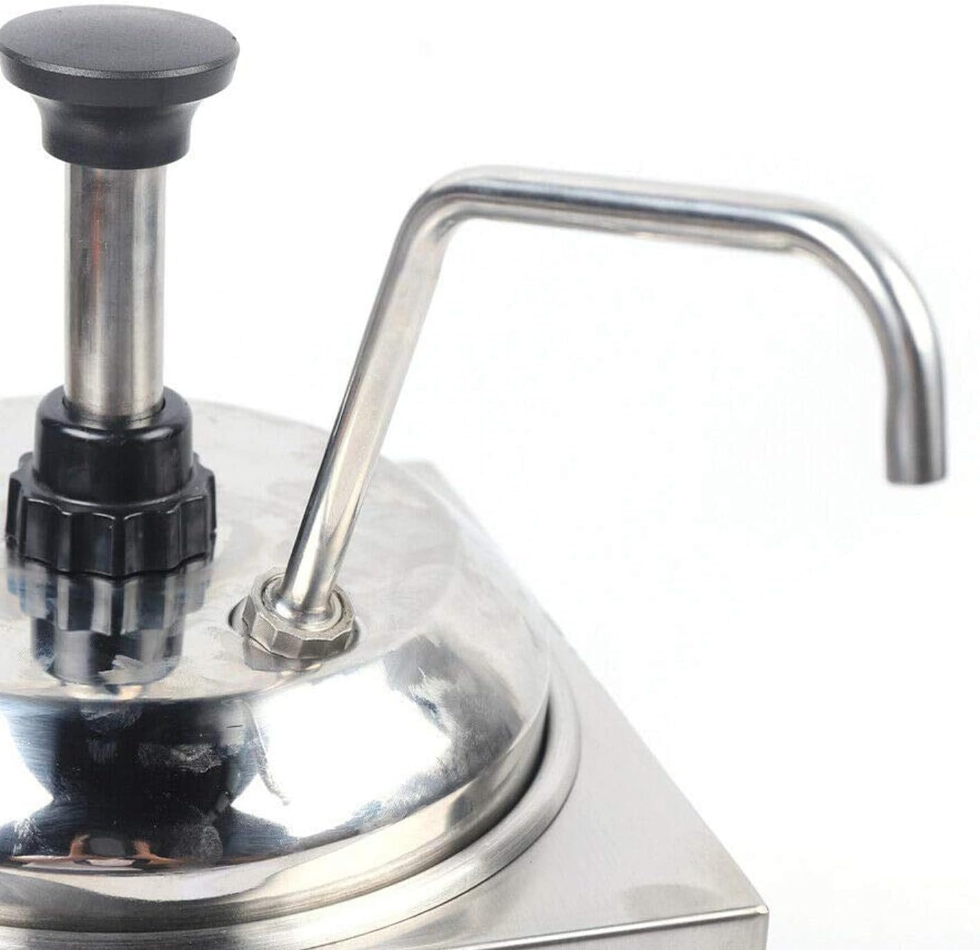 30-110℃ Sauce Pump Dispenser, Electric Cheese Warmer Dispenser, Commercial Hot Fudge Warmer for Restaurants, Snack Stations, Cupcake Store