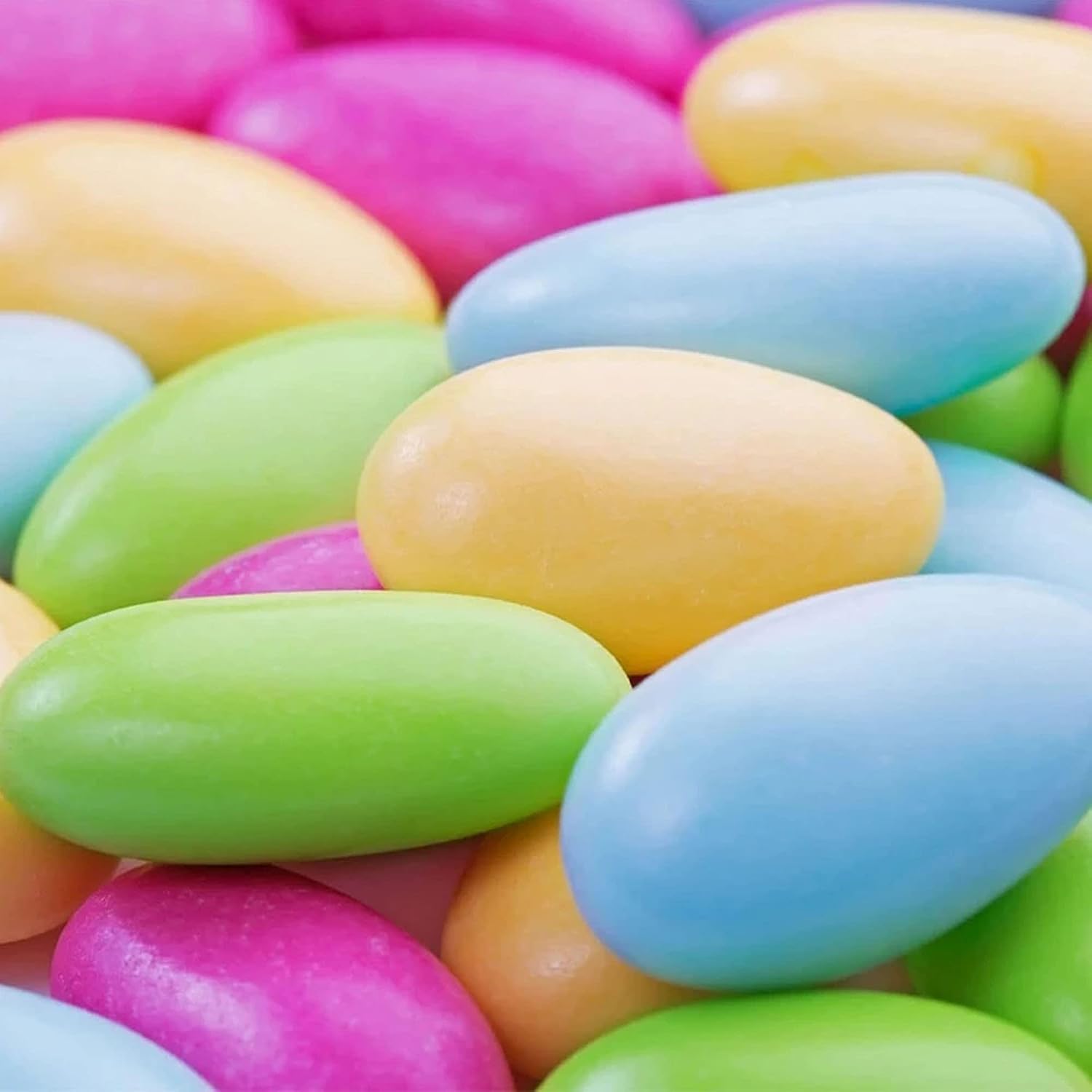 NY Spice Shop Jordan Almonds Candy - 10 Pound Assorted Mix Pastel Colors - Candied Almonds Nuts With Sweet Hard Candy Coating - Wedding Favors, Bridal Baby Showers, Party Buffet Confetti Candies