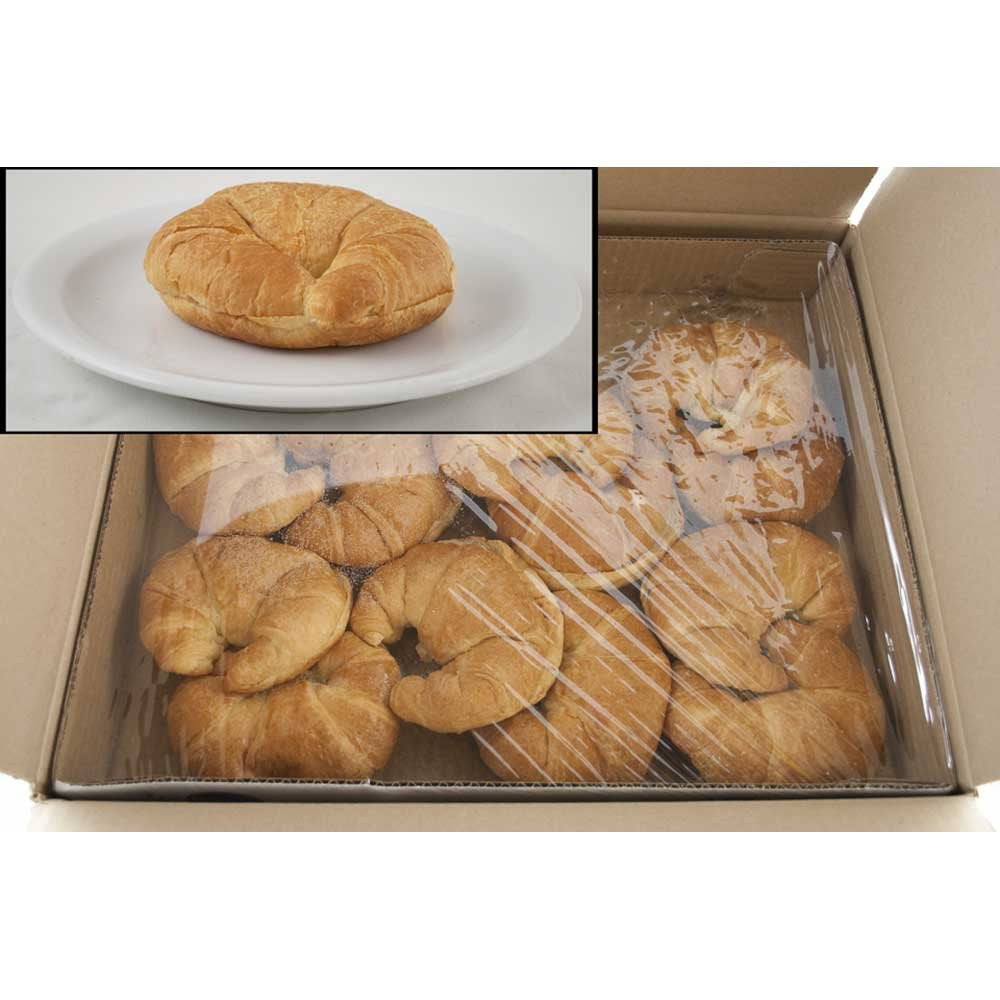 General Mills Pillsbury Baked Curved Sliced Croissant, 3 Ounce - 48 per case.
