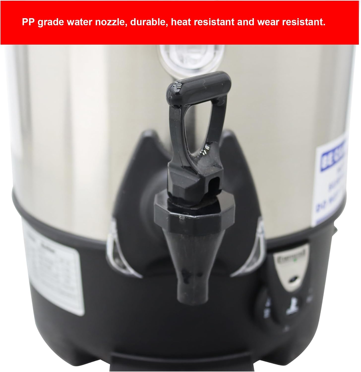 9.7L Hot Coffee Dispenser Boiling Water Machine with Independent Filter for Store Coffee and Tea 110V 1300W