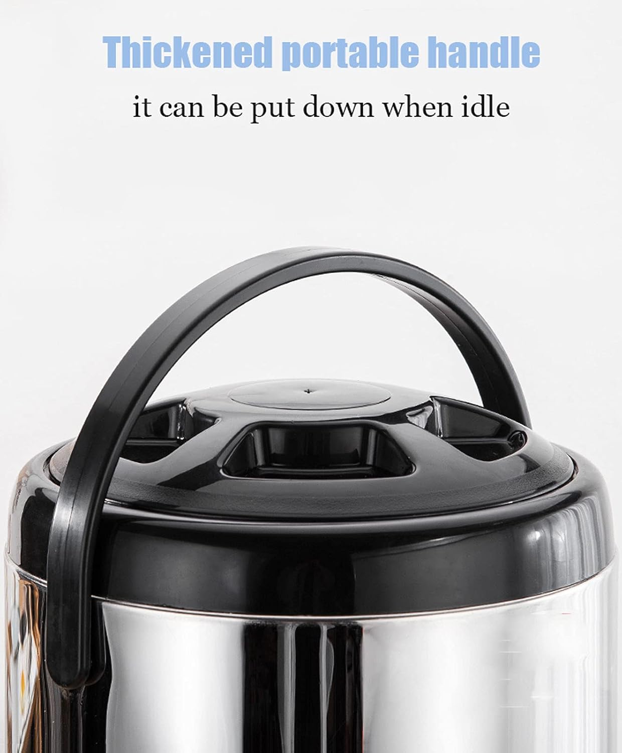Drink Dispenser Commercial Coffee Urn, Beverage Dispenser with Tap for Mulled Wine Tea Milk Stainless Steel Hot Water Dispenser for Home Party Buffet Keep Warm for 6-8 Hours for Parties
