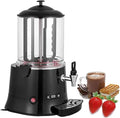 Commercial Hot Chocolate Maker, 5L Chocolate Tempering Machine, 400W Electric Machine Hot Chocolate Dispenser Warmer, for Heating Chocolate Coffee Milk,