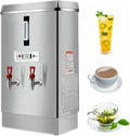 Commercial Stainless Steel Heater Water Boiler,70L/HAutomatic Hot Water Dispenser, With 2 Faucets,Rapid Heating & Automatic Keep Warm,for Catering Canteens Buffets Parties Factories Coffee Shops