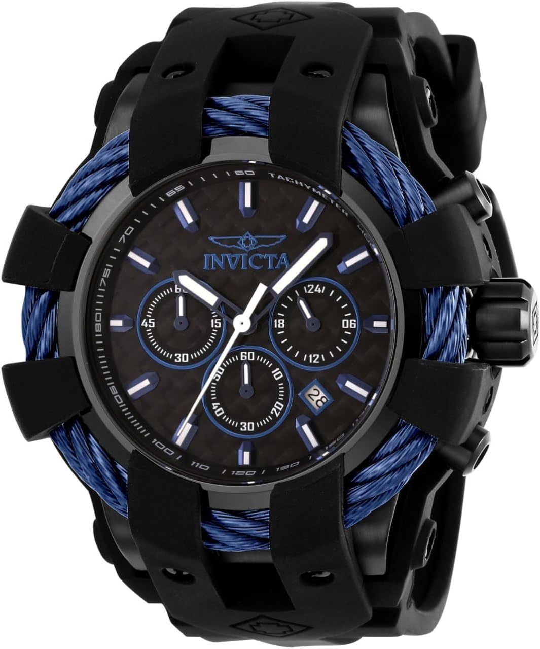 Invicta Men's 23855 Bolt Analog Display Quartz Black Watch