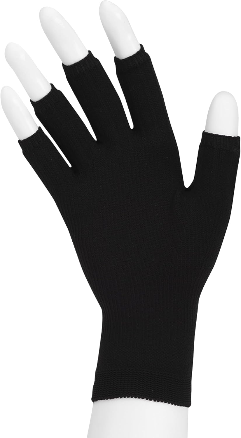 Juzo Basic 4411ad 20-30mmhg Knee-High Closed Toe Compression Stocking,Black,L