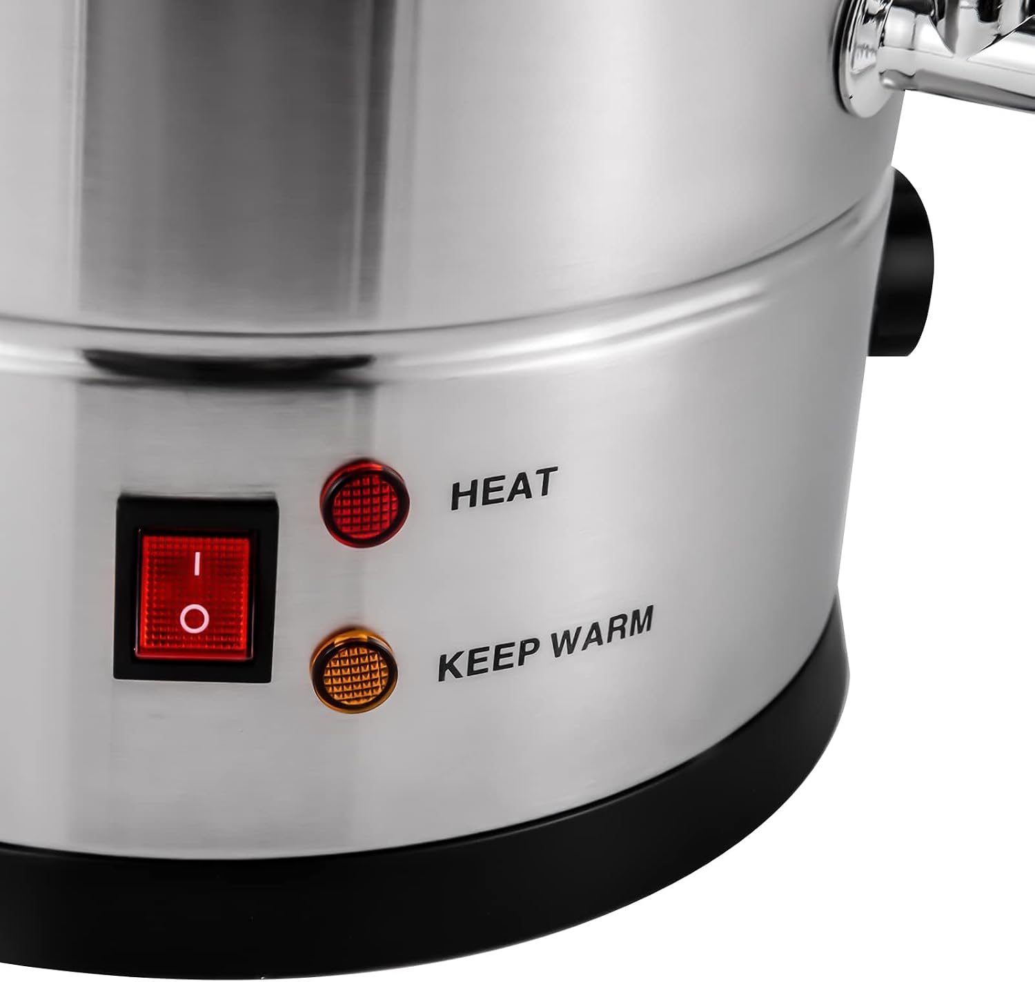Large Coffee Dispenser, Automatic Hot Water Dispenser, Tea Dispenser, Commercial Grade Stainless Steel Coffee Urn, for Home, Party, (15L)