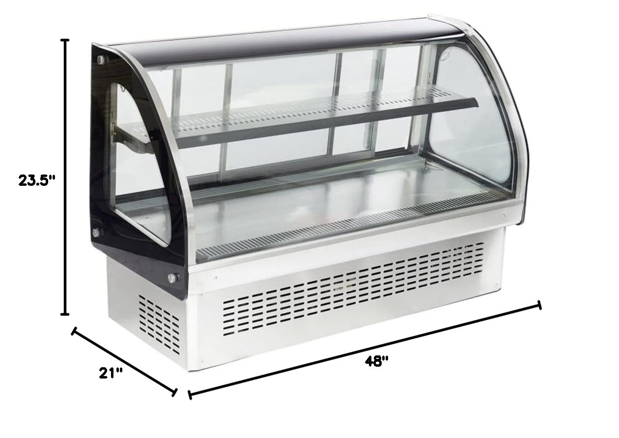 Vollrath 40843 Countertop Drop-in 48' Refrigerated Deli Display Case, 120v