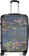 Water Lilies by Claude Monet Suitcase - 24' Medium - Checked