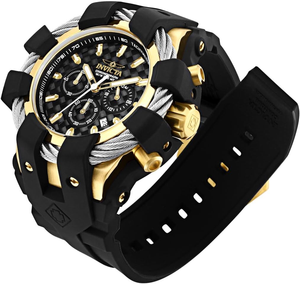 Invicta Men's 23855 Bolt Analog Display Quartz Black Watch