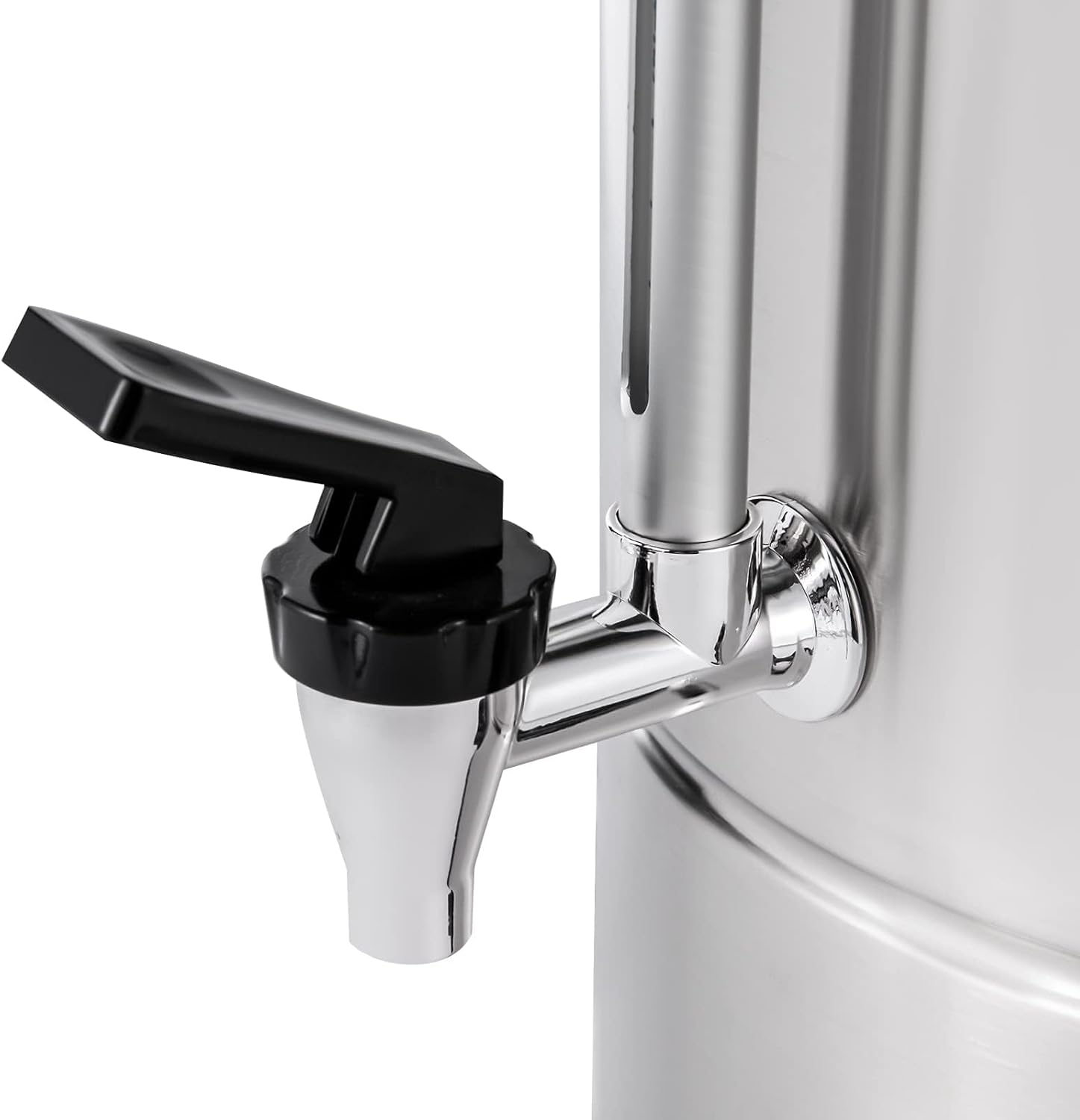 Large Coffee Dispenser, Automatic Hot Water Dispenser, Tea Dispenser, Commercial Grade Stainless Steel Coffee Urn, for Home, Party, (15L)