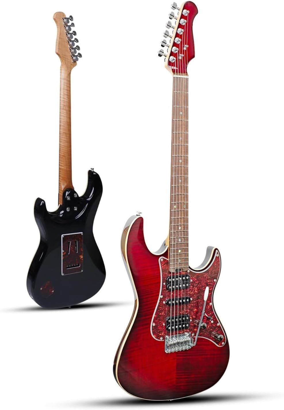 Professional Musical Instrument Set 39 Inch Solid Solid Electric Guitar For Adult Beginners Professional Electric Guitar(4)