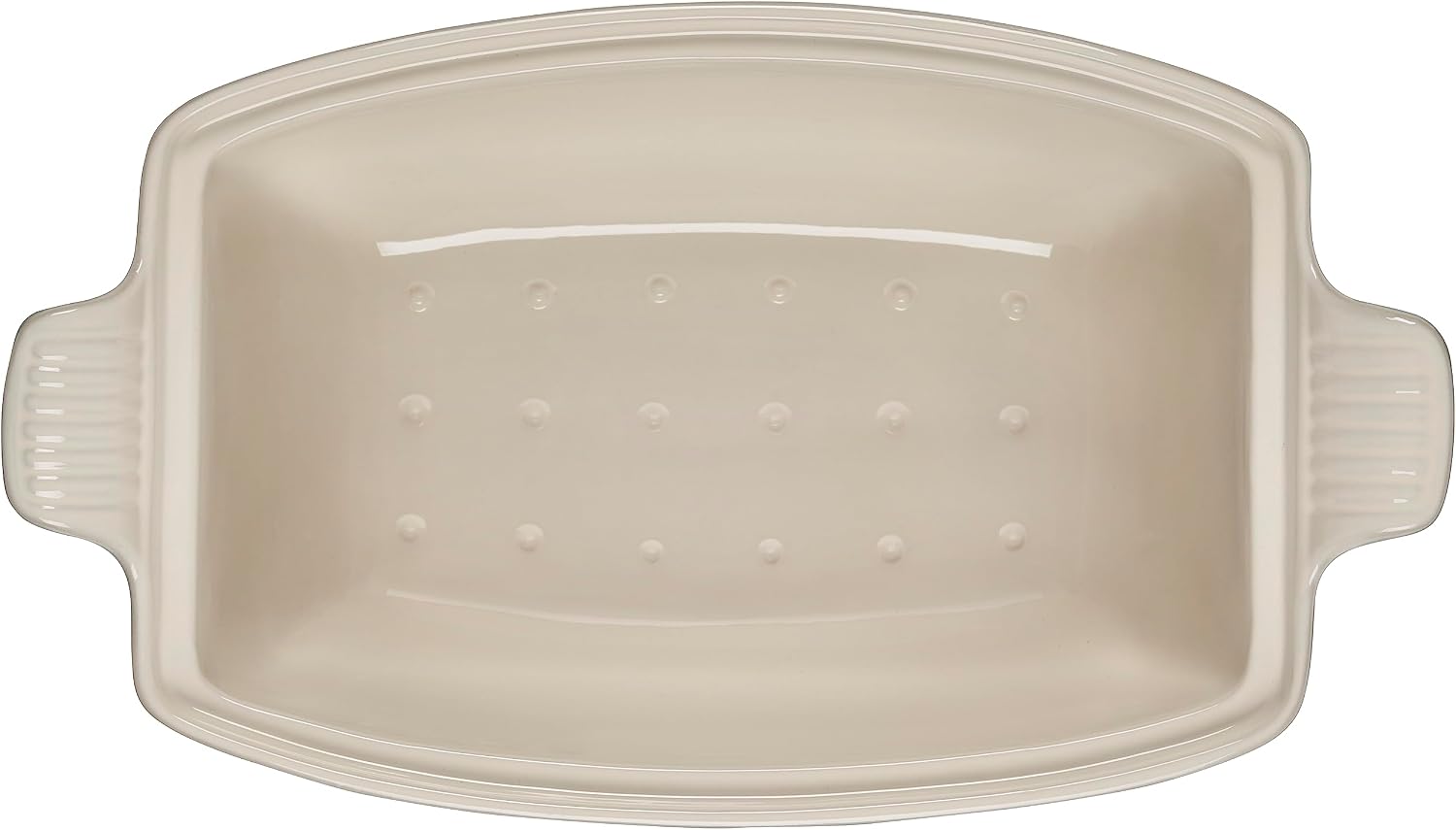 Le Creuset Heritage Stoneware Deep Baker with Lid, 4.5qt., Sea Salt