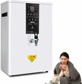 Instant Hot Water Dispenser 50L/60L/80L ot Water Dispenser Automatic Commercial Hot Water Pot - Wall-Mounted Boiler with LCD Display