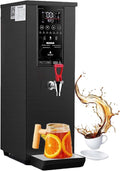3000 w Electric Hot Water Dispenser,60L/h Large Output,Stainless Steel Commercial Instant Boiling Machine,Built-in Water Purifier,Black