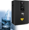 Hot Water Dispenser, Instant Water Dispenser, with Filtration and Heating, Temperature Touch Screen for Restaurants, Cafes, Bars, Milk Tea Shops,Black-60L