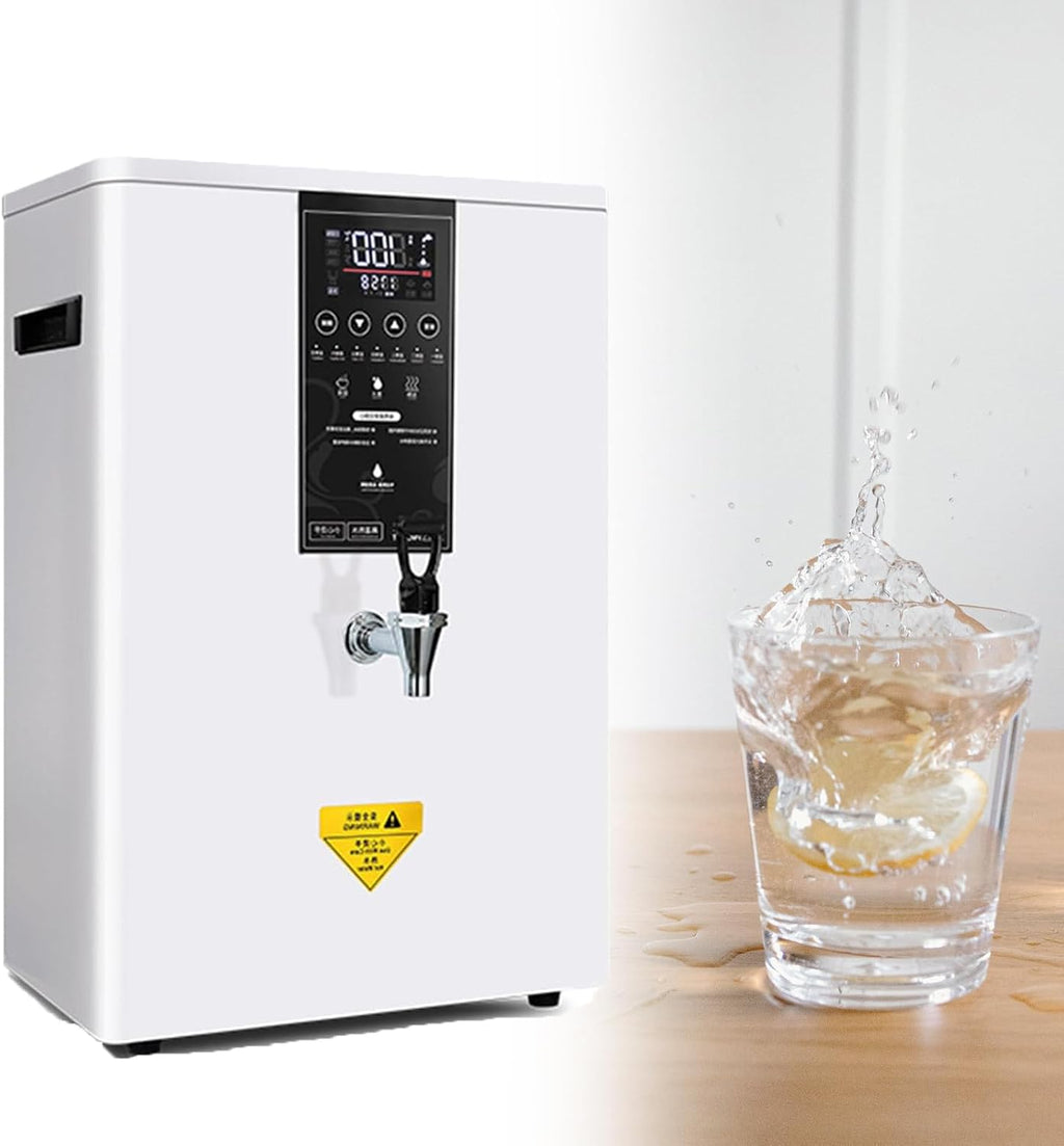 Commercial Hot Water Pot, 50l Instant Hot Water Dispenser Automatic for Restaurants, Coffee Shops, Bars, Milk Tea Shops,White-60L