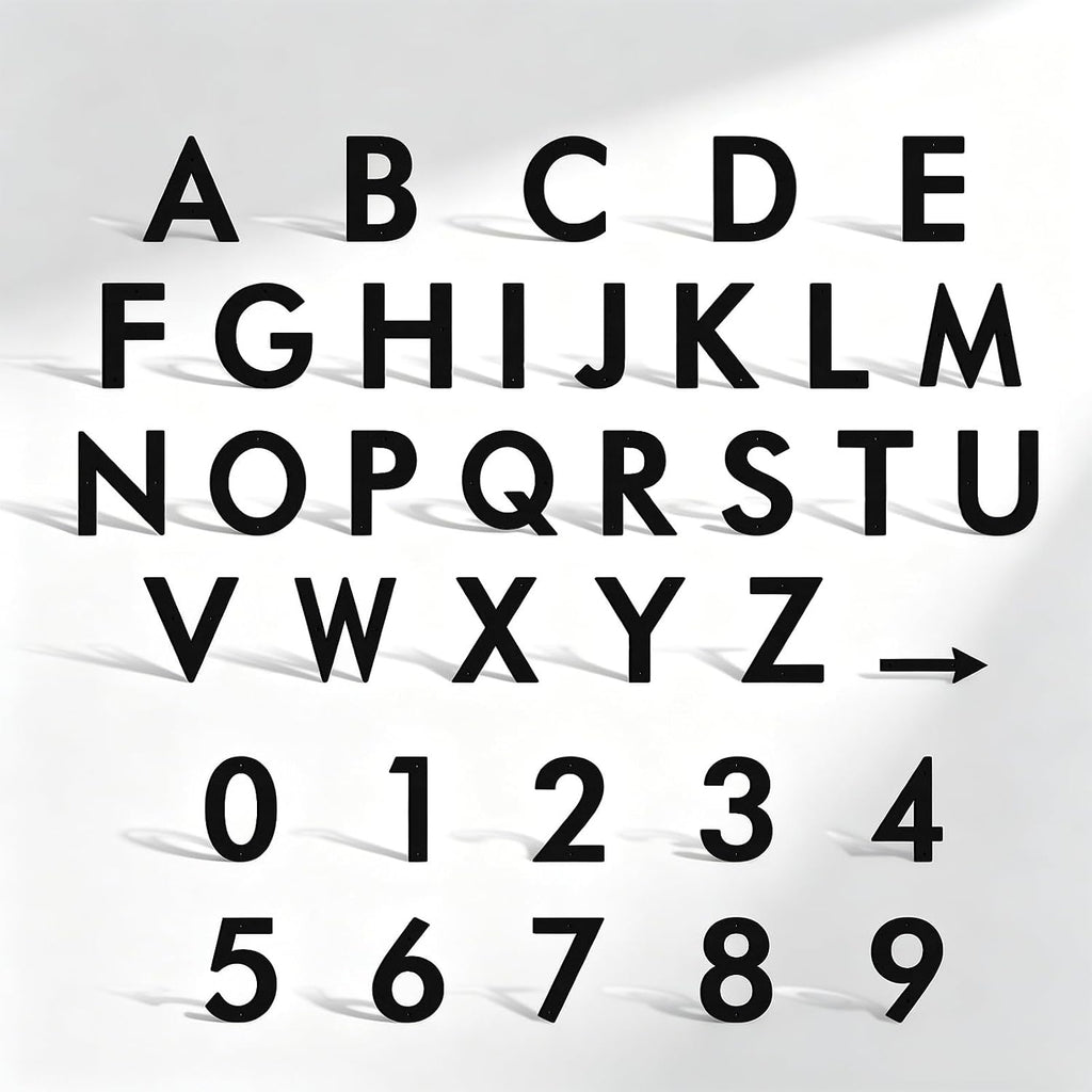28 Inch House Numbers for Outside, Metal Address Numbers for Home Door，Suitable for Outdoor Signage，Mailbox Letters, Courtyard Address Alphabet Decorations(28', Number 3)
