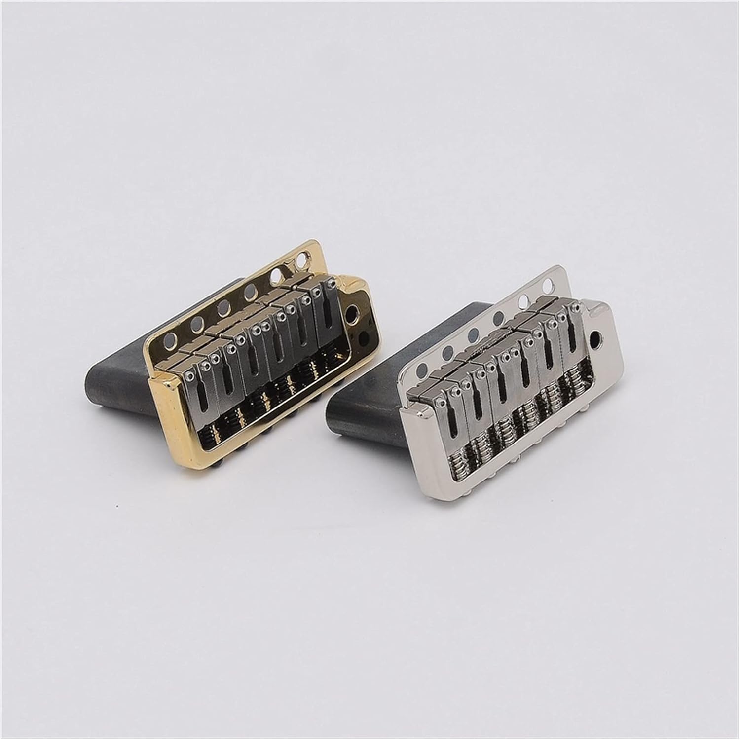 Guitar Steel Base Electric Guitar Tremolo System Bridge Electric Guitar Accessories Guitar Bridge System Set (Color : Nickel 1 Set)