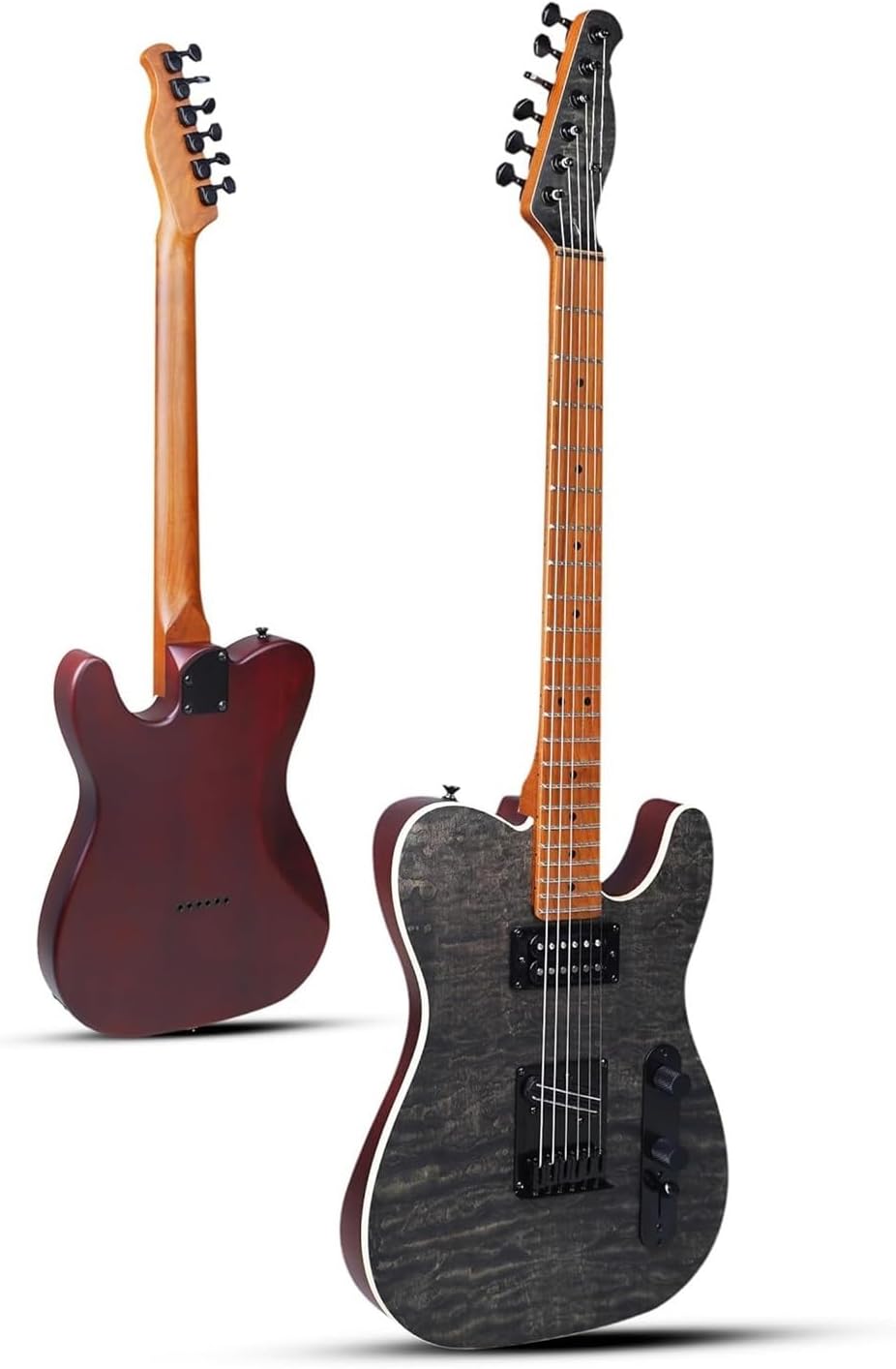 Professional Musical Instrument Set 39 Inch Solid Solid Electric Guitar For Adult Beginners Professional Electric Guitar(7)