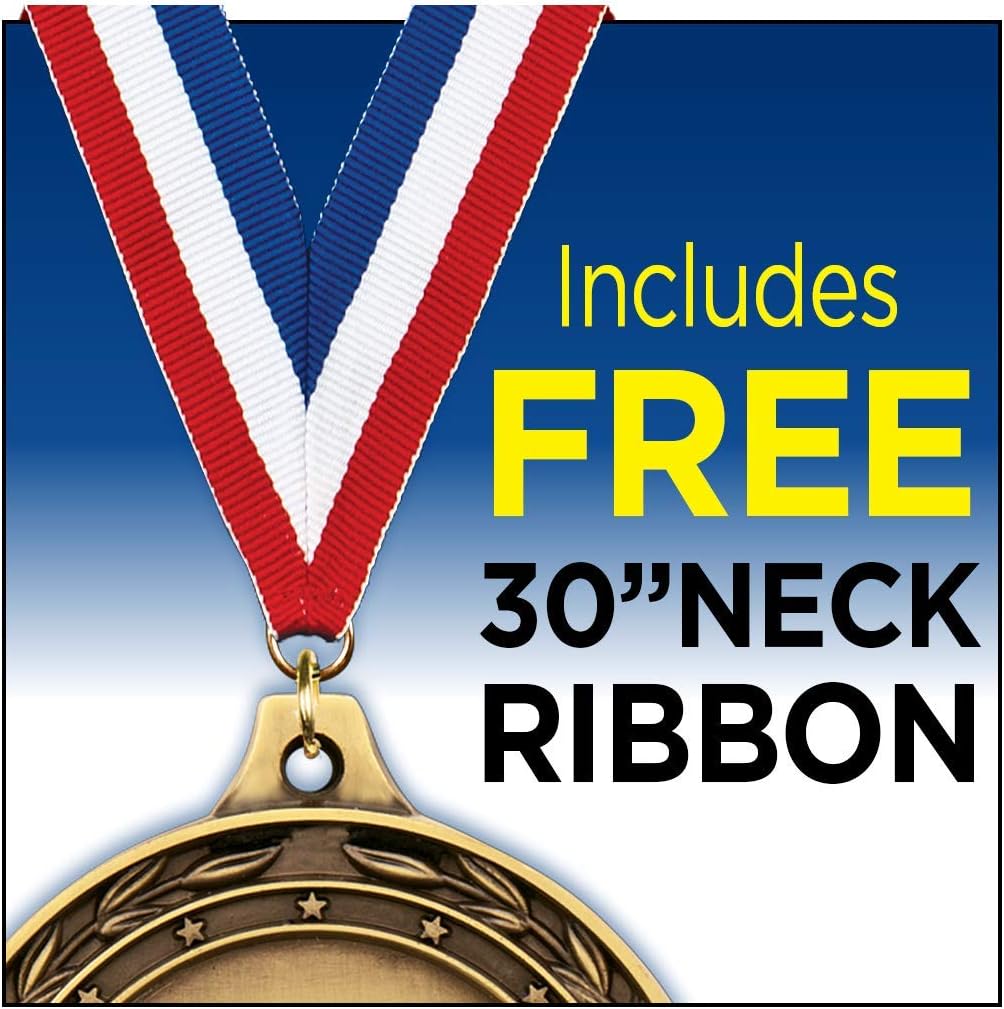 1st Place Medals - 2' Gold Place Medal Awards