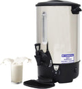 15.4L Commercial Hot Milk Dispenser Electric Milk Boiling Bucket Built-in Stainless Steel Liner 110V 1500W
