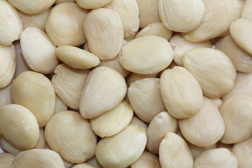 Yupik Blanched Marcona Almonds, 2.2 lb (35.2 oz), Pack of 6, Gluten-Free, Vegan, Kosher, Oil-Free, Raw Nuts, Unsalted, Skinless, Oil-Free, Source of Fiber, Healthy Snack