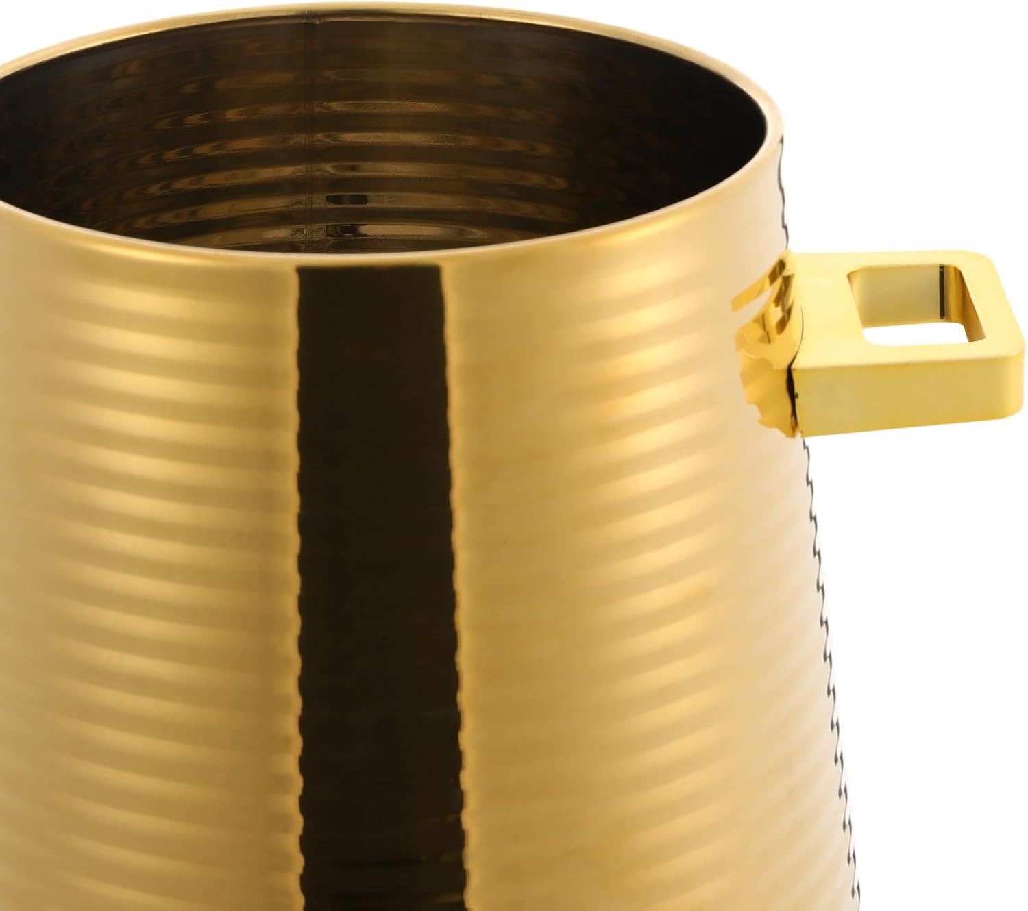 13L Stainless Steel Beverage Dispenser with Stand, Dual Heating Hot Drink Dispenser with Temperature Control, Electric & Alcohol Heating Juice Container for Hot or Cold Drinks, or Catering Use,Gold