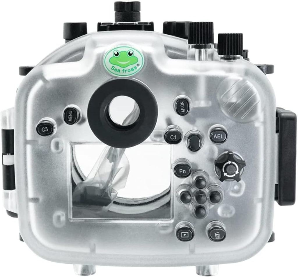 SeaFrogs Professional Waterproof Housing for Sony A7S III [40m/130fit] Underwater Case for Sony A7SIII A7S3 A7 SIII Alpha 7S III+28-70mm F3.5-5.6, 16-35mm F/4