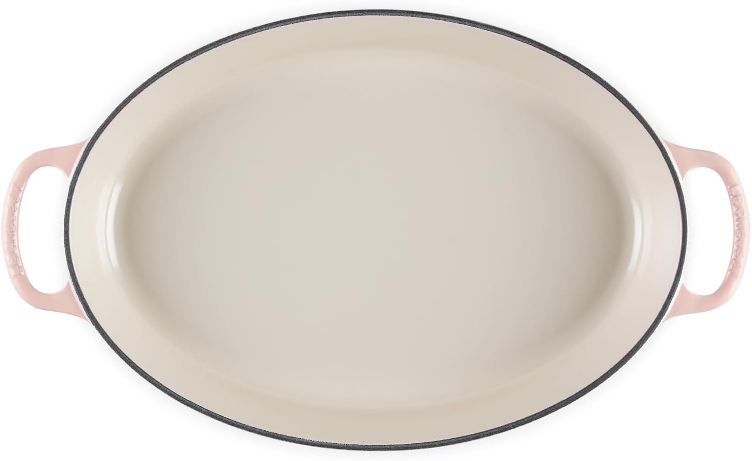 Le Creuset Enameled Cast Iron Signature Oval Baker, 3qt. Peche