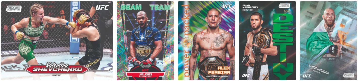 2025 Topps Stadium Club UFC hobby box (16 pks/bx)
