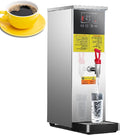 Commercial Hot Water Boiler, Stainless Steel Automatic Water Heater, Hot Water Dispensers, LCD Display, 40-100°C Temperature Control, for Coffee, Tea, Milk, Hot Drinks,Silver-40l