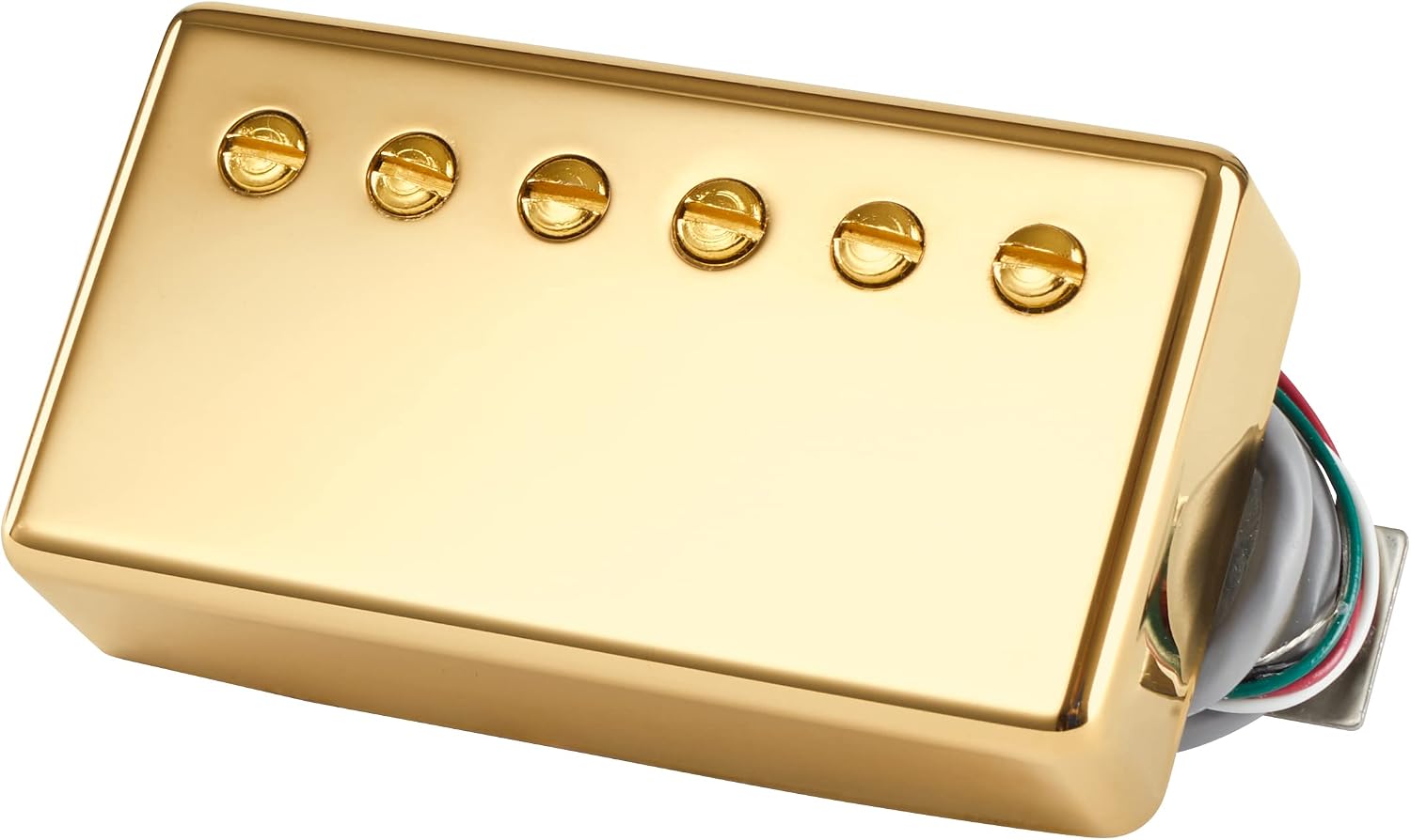 Gibson 490R Modern Classic Rhythm Humbucker Pickup, Double Black with Gold Cover
