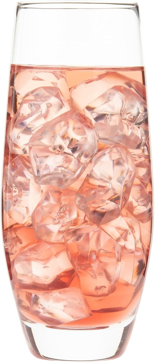 東洋佐々木ガラス Toyo Sasaki Glass Tumbler, Water Variation, Long, 15.5 fl oz (445 ml), Set of 48, Case Sold in Japan, Good Design Award, Cold Cut T-24101hs-1ct