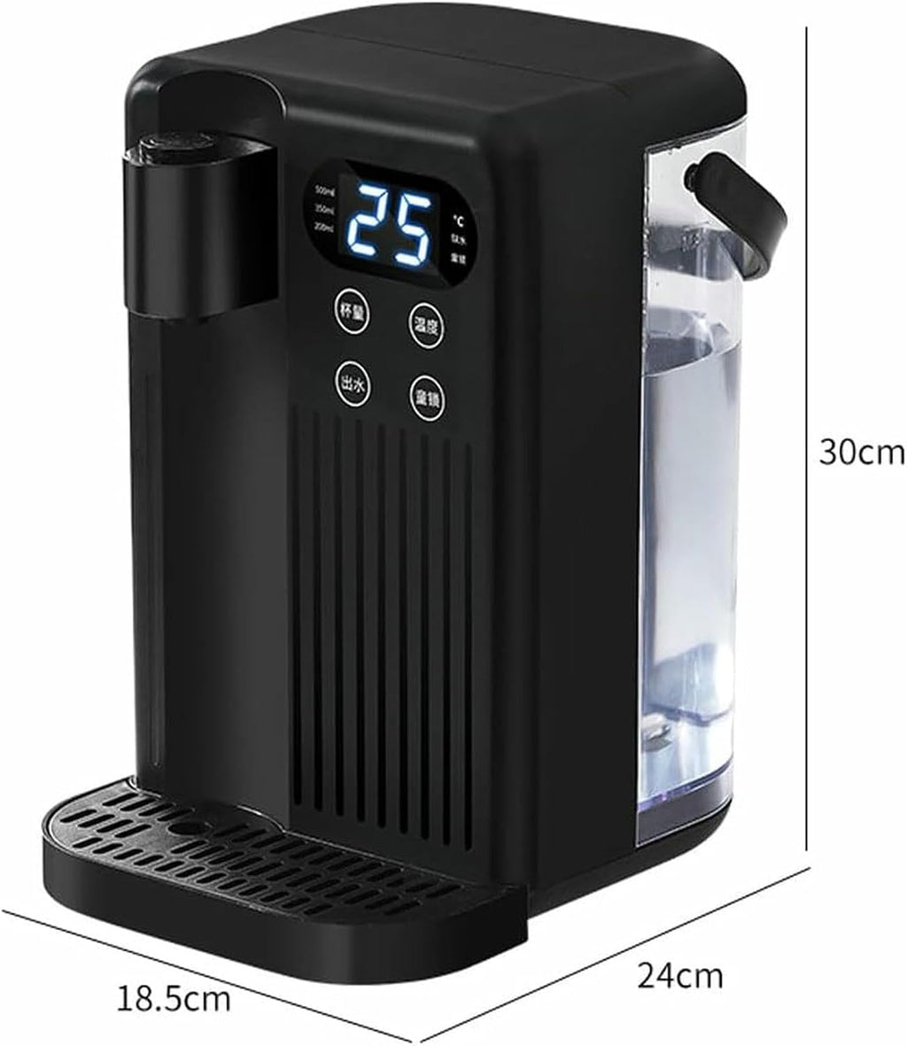 Countertop Water Boiler, 3 Seconds Quick Heat Instant Hot Water Dispenser, 3L Detachable Water Tank Drinking Fountain with Night Light, 8 Capacity Presets