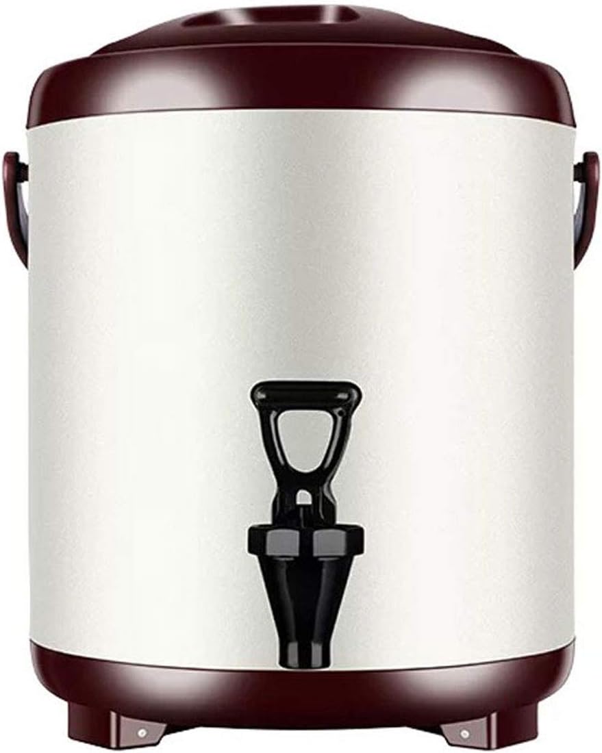 Drink Dispenser Hot Beverage Dispenser Commercial Hot Water Dispenser for Tea/Coffee, Insulated Barrel Coffee Urn Milk Tea Bucket for Hot/Cold Water Or Beverage for Parties