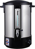 Commercial Hot Water Urn with Temperature Control 30-110°C, Extra Large Instant Water Heater for Events, Parties, Weddings, Catering Coffee & Tea Solution